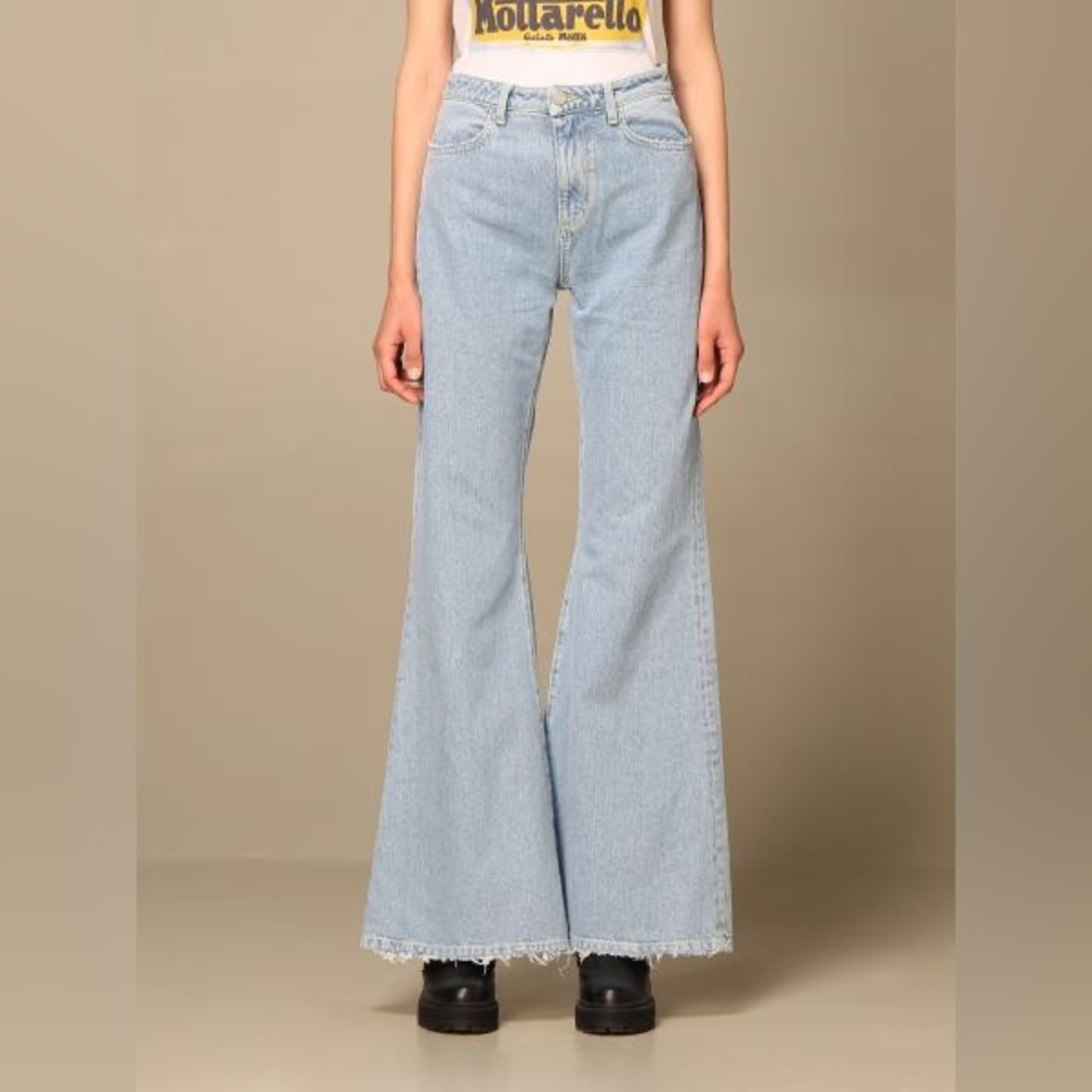 Light Blue Flared Women Jeans
